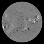 Latest SDO/HMI Magnetogram image of the Sun